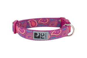 Clip Collar - Bright Paisley