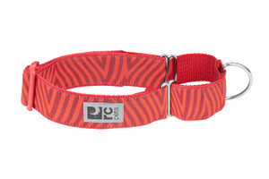 All Webbing Training Collar - Goji Chevron