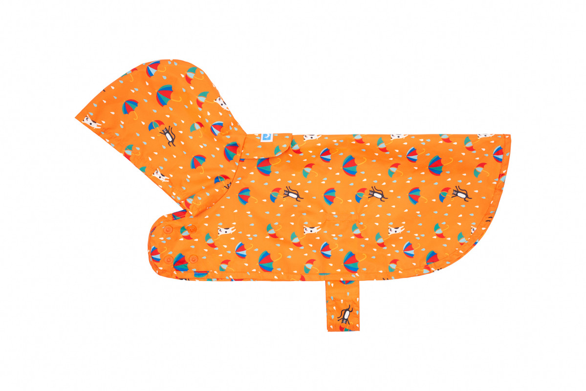 Packable Rain Poncho - Raining Cats and Dogs