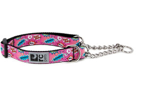 Training Collar - Pink Comic Sounds