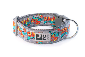 Wide Clip Collar - Graffiti