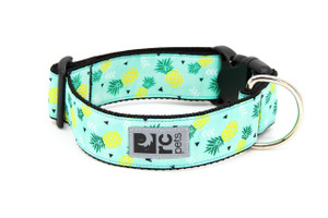 Wide Clip Collar - Pineapple Parade