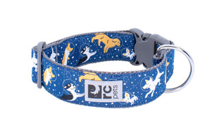Wide Clip Collar - Space Dogs