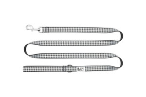 Dog Leash - Black Gingham