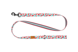 Eco Leash - Cherry Picnic/Orchard Stripe