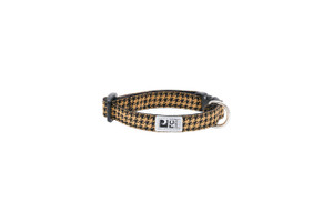 Petite Clip Collar - Houndstooth Toffee