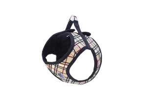 Step In Cirque Harness - Tan Tartan