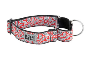 All Webbing Training Collar - Rebel Red