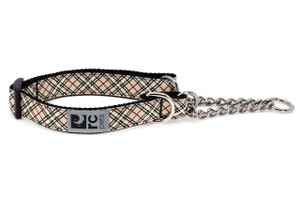 Training Collar - Tan Tartan