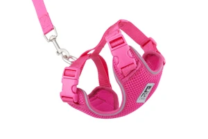 Adventure Kitty Harness - Raspberry
