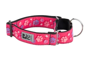 All Webbing Training Collar - Fresh Tracks Pink