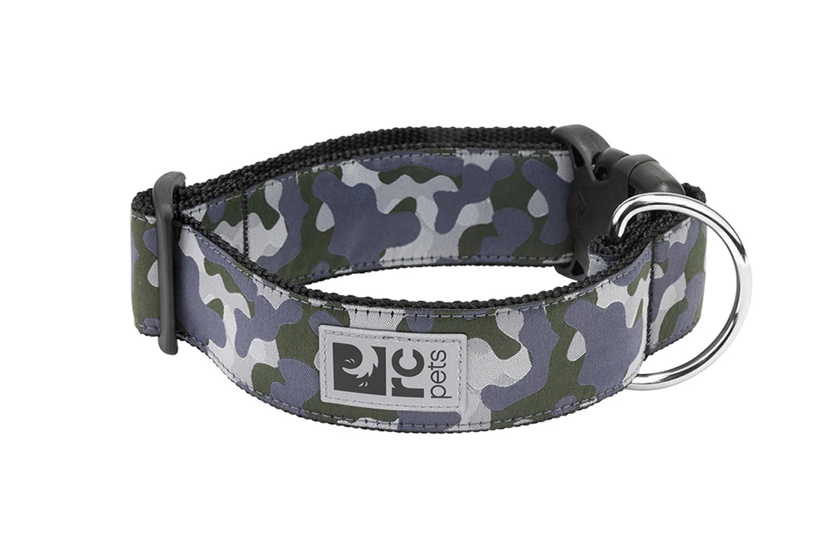 Wide Clip Collar - Camo
