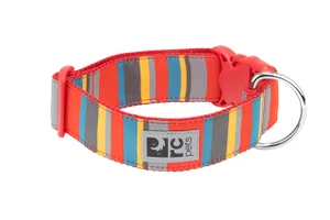 Wide Clip Collar - Multi Stripes