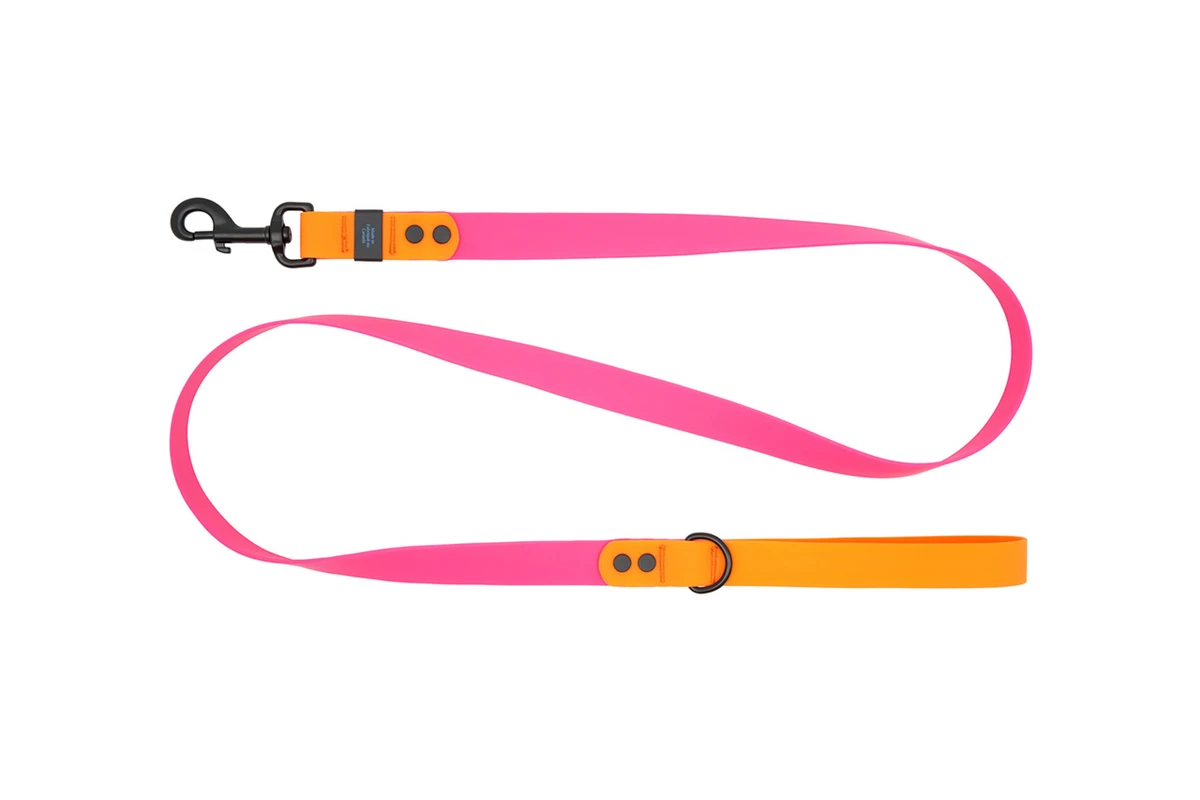 Waterproof Leash - Azalea/Orange